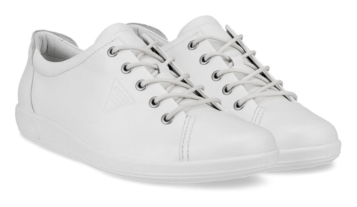 Ecco Sneaker »Soft 2.0«, Freizeitschuh, Halbschuh, Schnürschuh mit Retro-Shilouette von ECCO