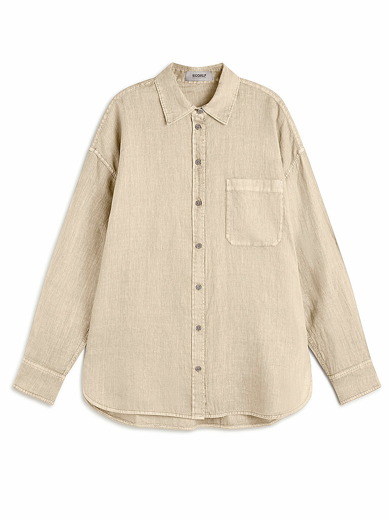 ECOALF Bluse DARIAALF beige | M von ECOALF