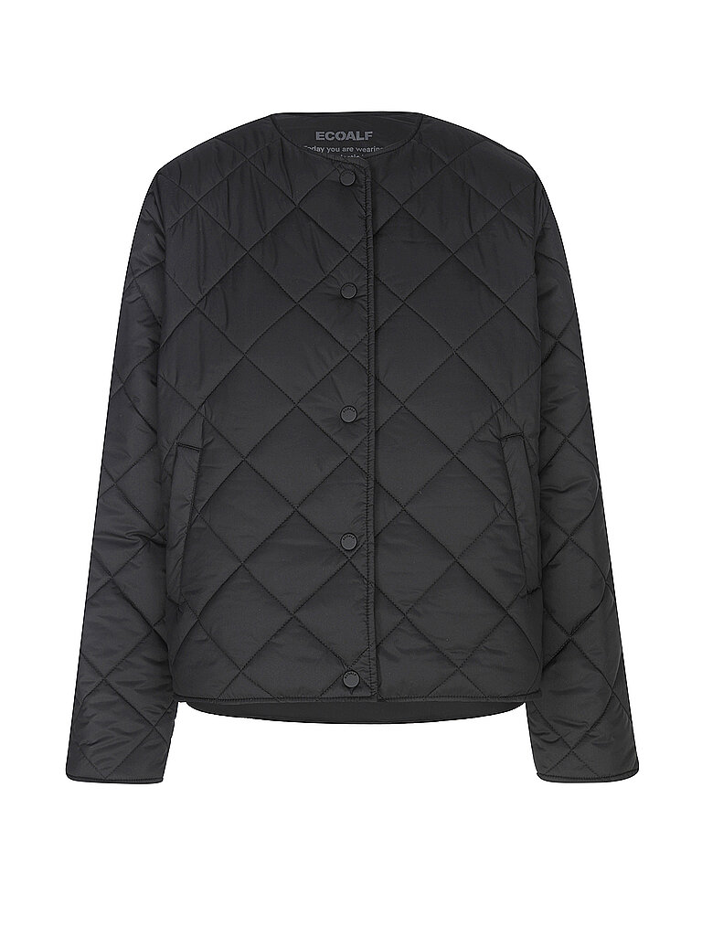 ECOALF Steppjacke MUSAALF schwarz | L von ECOALF