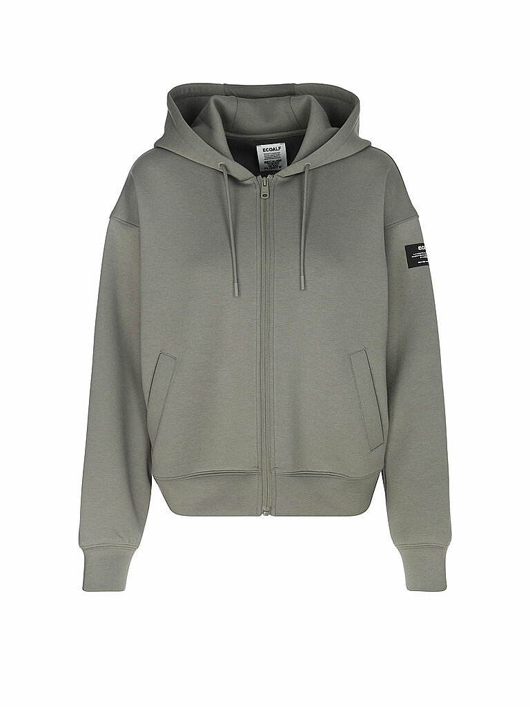 ECOALF Sweatjacke ARICAALF olive | L ECOALF Sweatjacke ARICAALF olive | L von ECOALF