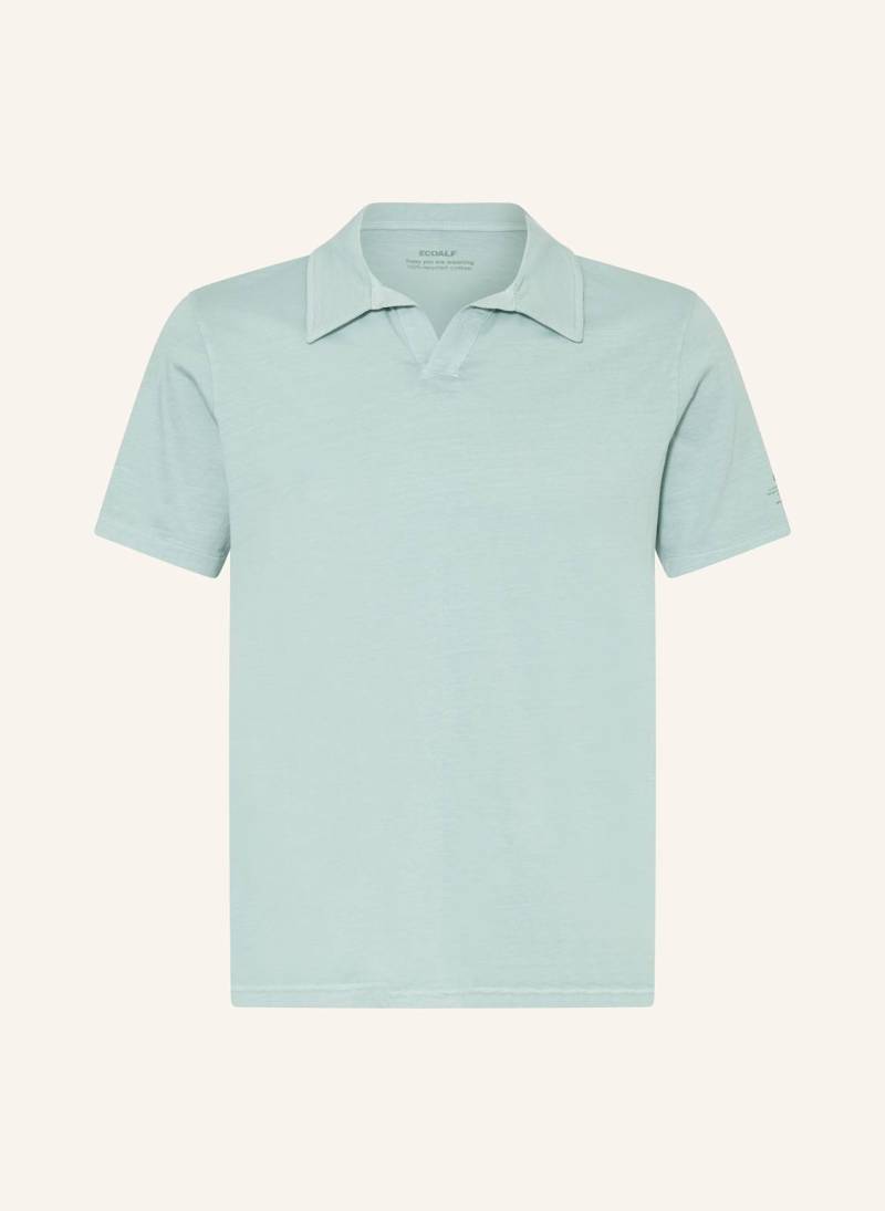Ecoalf Jersey-Poloshirt Enzo Regular Fit gruen von ECOALF