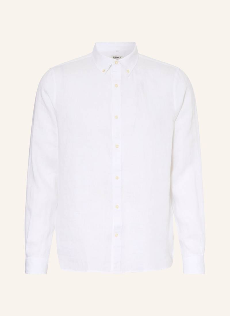 Ecoalf Leinenhemd Malibu Regular Fit weiss von ECOALF