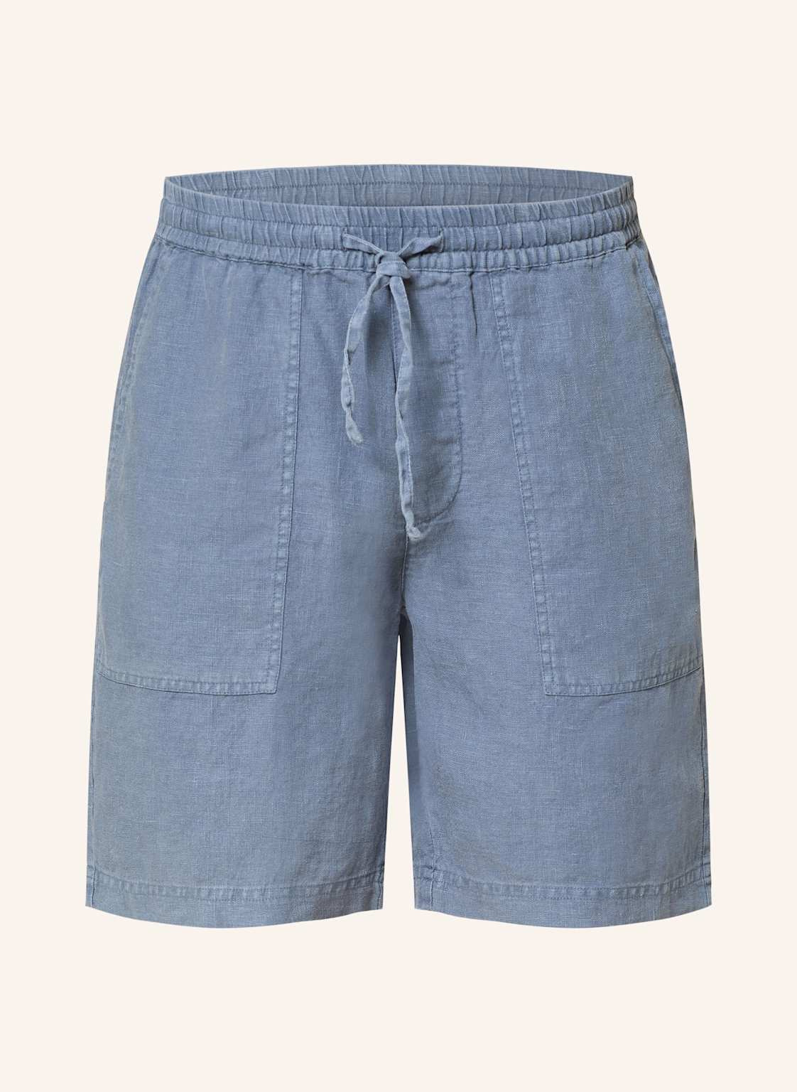 Ecoalf Leinenshorts Musy Regular Fit blau von ECOALF