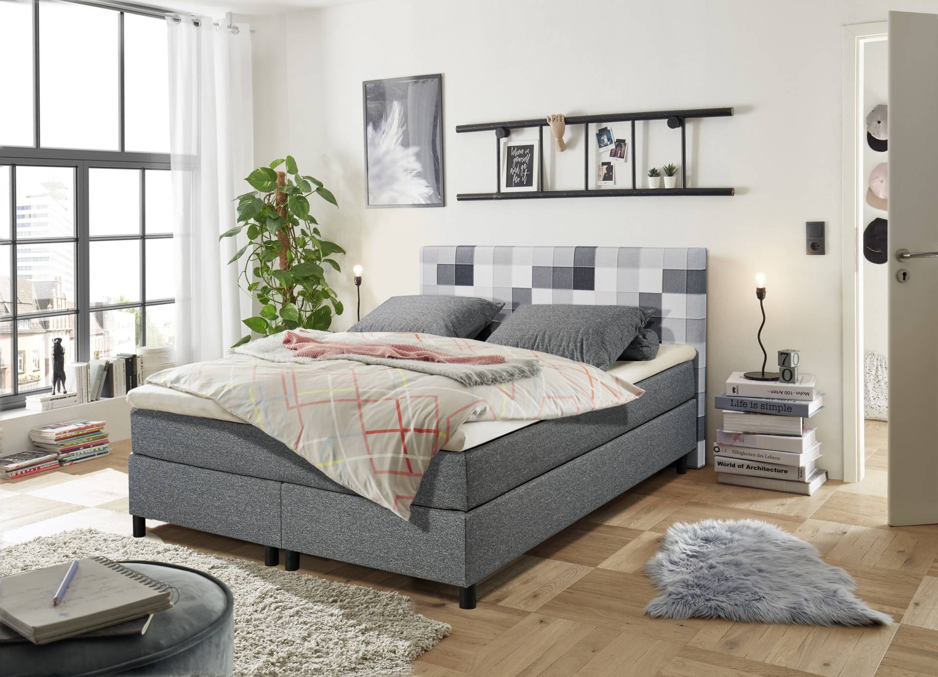 ED EXCITING DESIGN Boxbett »Modena«, wahlweise mit Matratze und Topper von ED EXCITING DESIGN