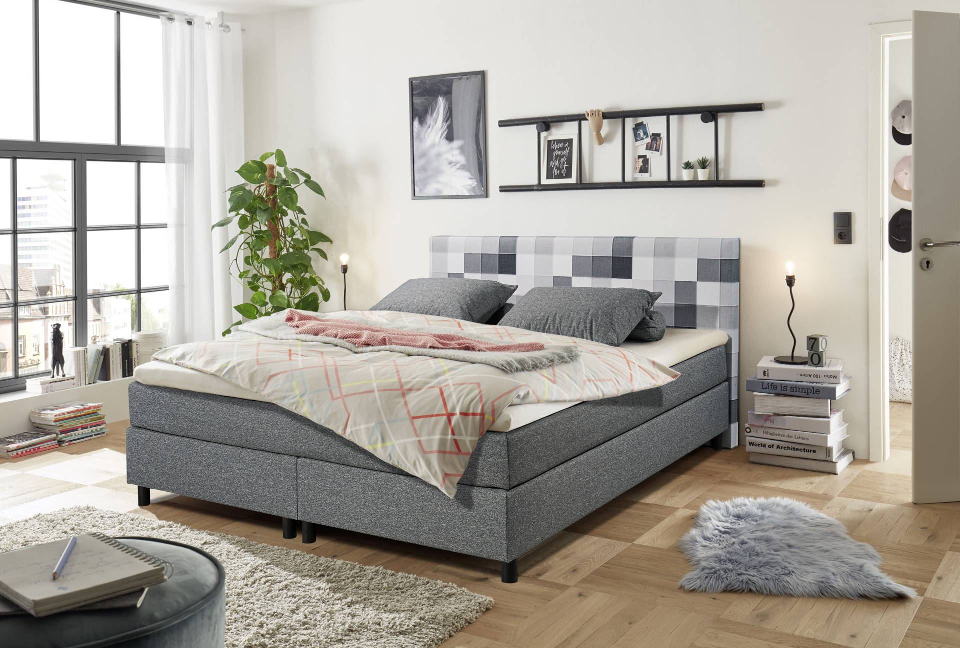 ED EXCITING DESIGN Boxbett »Modena«, wahlweise mit Matratze und Topper von ED EXCITING DESIGN