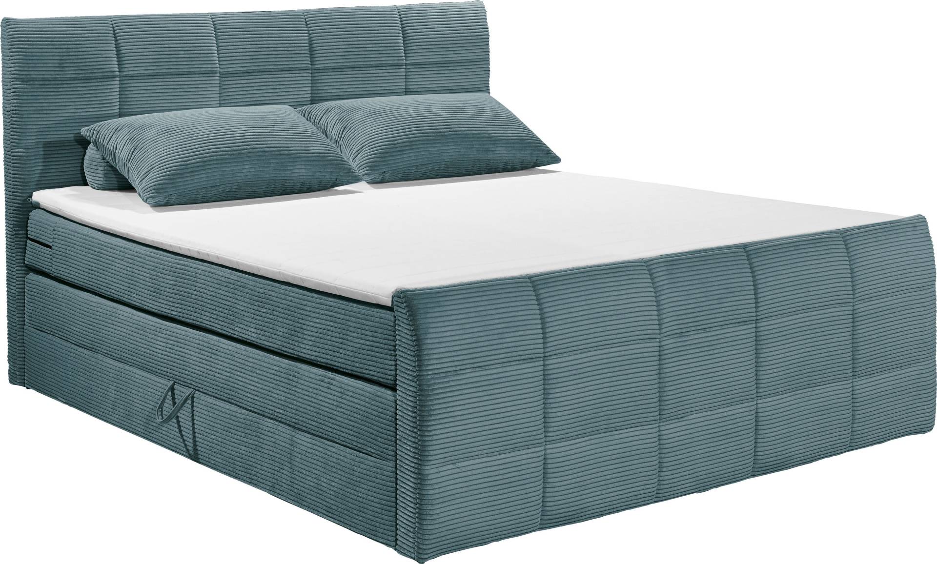 ED EXCITING DESIGN Boxspringbett »Bolivia«, harte Seite mit Kokosmatte, weiche Seite mit Filzabdeckung von ED EXCITING DESIGN