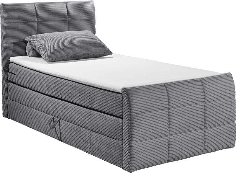 ED EXCITING DESIGN Boxspringbett »Bolivia«, harte Seite mit Kokosmatte, weiche Seite mit Filzabdeckung von ED EXCITING DESIGN