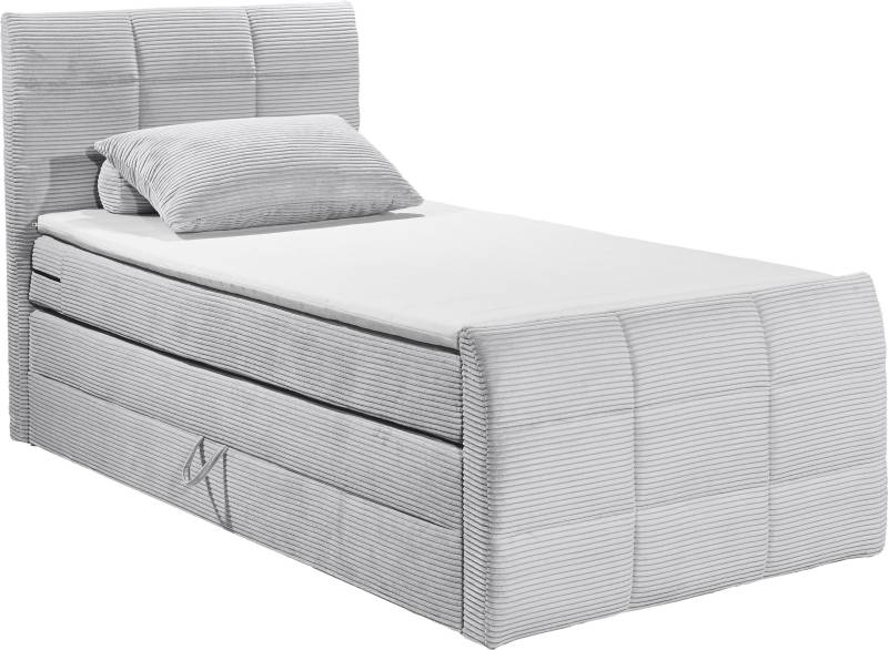 ED EXCITING DESIGN Boxspringbett »Bolivia«, harte Seite mit Kokosmatte, weiche Seite mit Filzabdeckung von ED EXCITING DESIGN