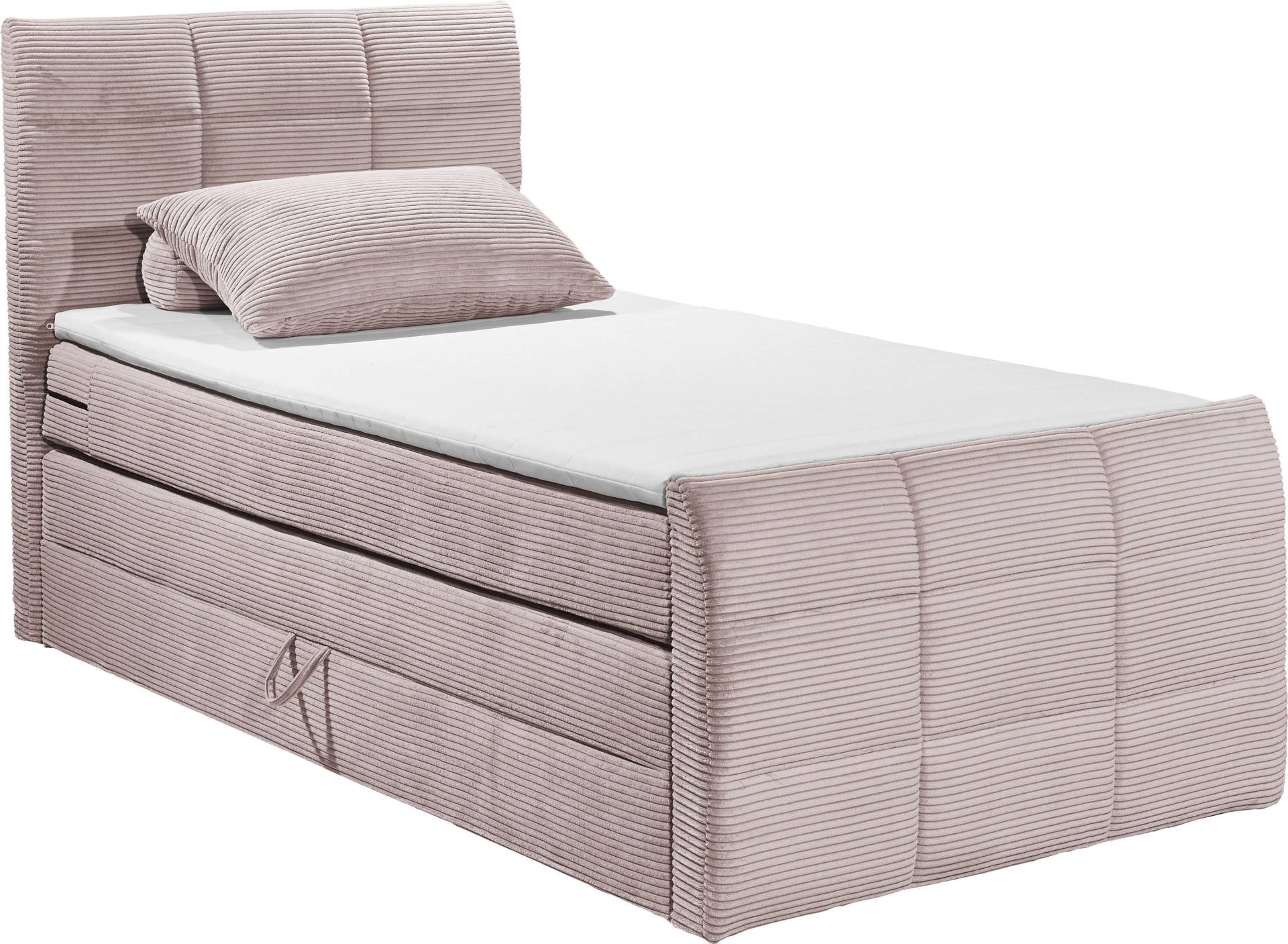 ED EXCITING DESIGN Boxspringbett »Bolivia«, harte Seite mit Kokosmatte, weiche Seite mit Filzabdeckung von ED EXCITING DESIGN