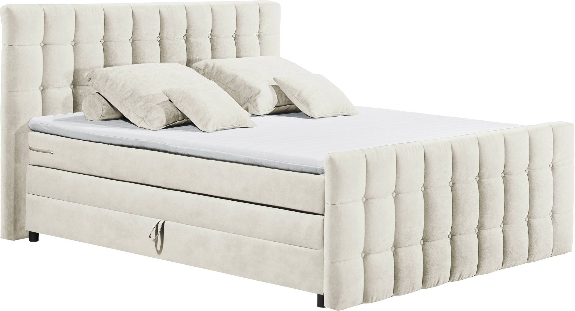 ED EXCITING DESIGN Boxspringbett »Mendoza«, inkl. Bettkasten, erhältlich in den Breiten 160cm & 180cm von ED EXCITING DESIGN