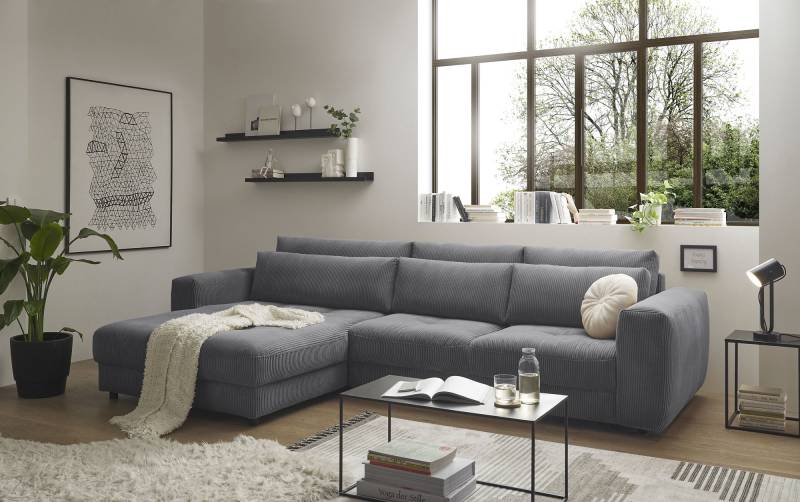 ED EXCITING DESIGN Ecksofa »Barura L-Form«, frei im Raum stellbar von ED EXCITING DESIGN