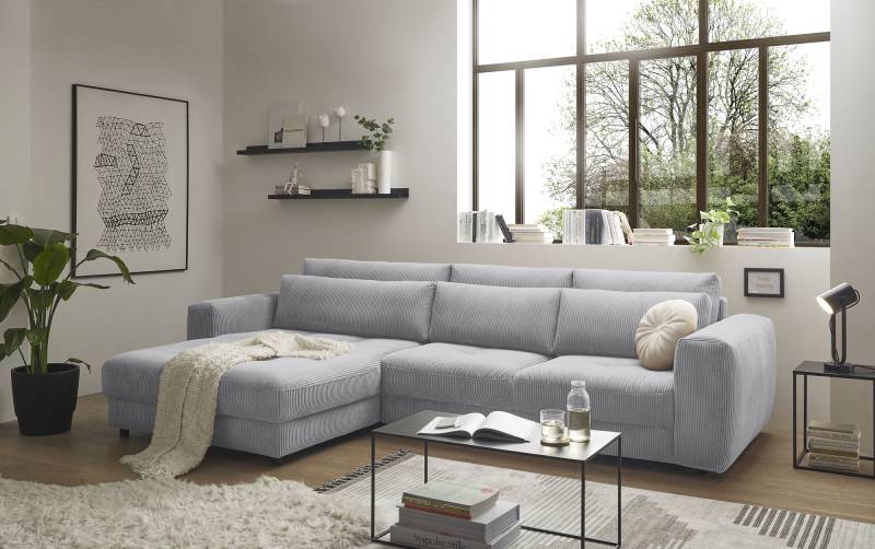 ED EXCITING DESIGN Ecksofa »Barura L-Form«, frei im Raum stellbar von ED EXCITING DESIGN