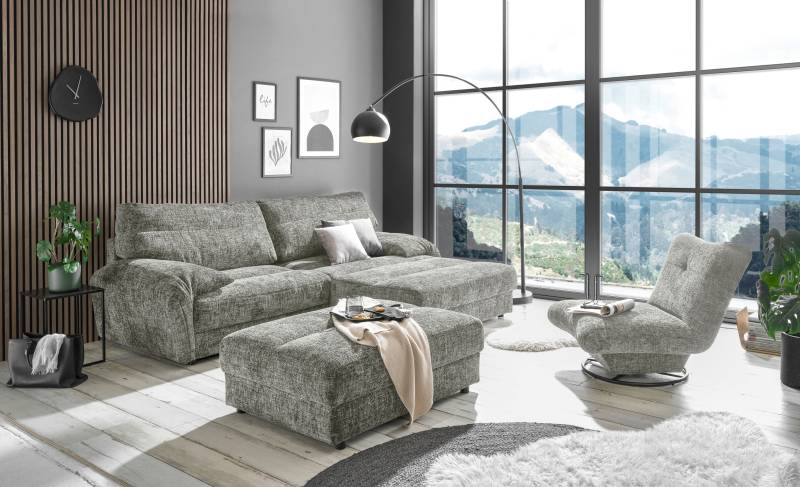 ED EXCITING DESIGN Ecksofa »Princeton L-Form«, frei im Raum stellbar von ED EXCITING DESIGN