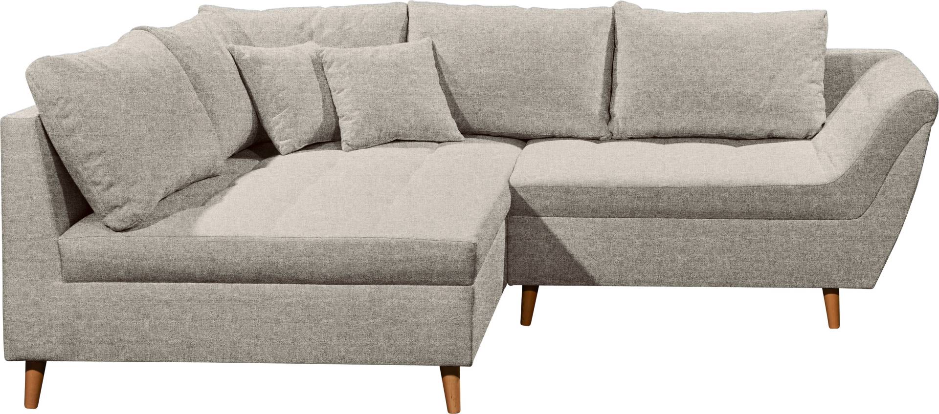 ED EXCITING DESIGN Ecksofa »Split L-Form«, frei im Raum stellbar, inkl. 7 Kissen von ED EXCITING DESIGN