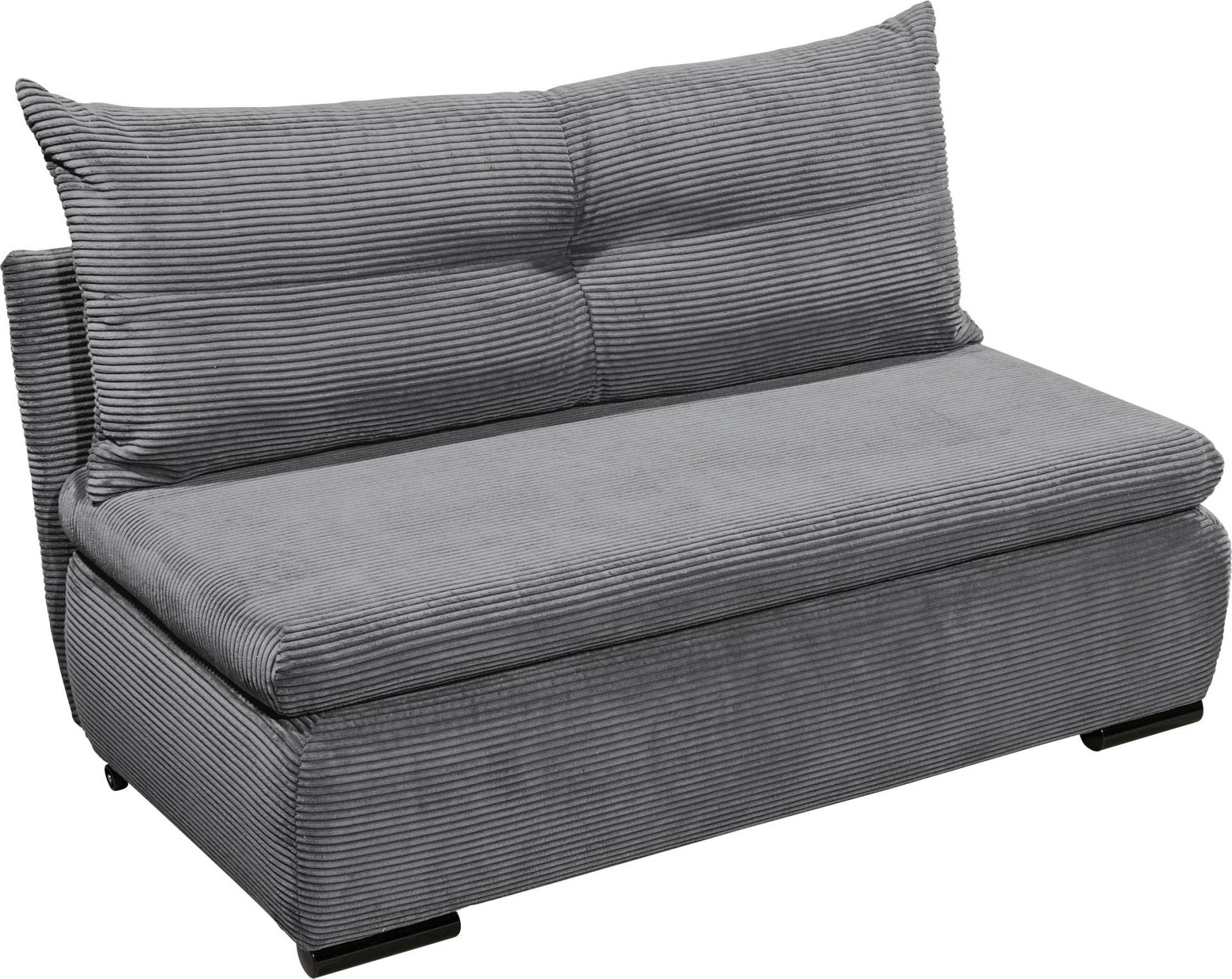 ED EXCITING DESIGN Schlafsofa »Charlie«, frei im Raum stellbar, mit Bettkasten, Schlaffunktion & 1 Rückenkissen von ED EXCITING DESIGN