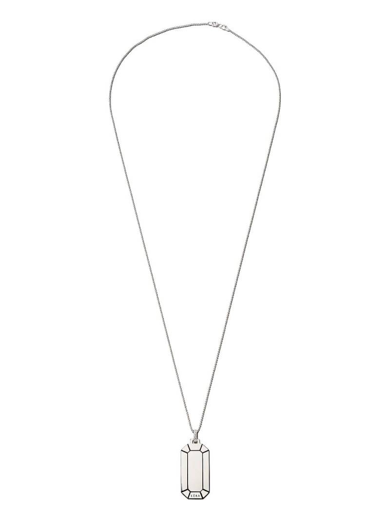 EÉRA 18kt white gold Tokyo necklace - Silver von EÉRA