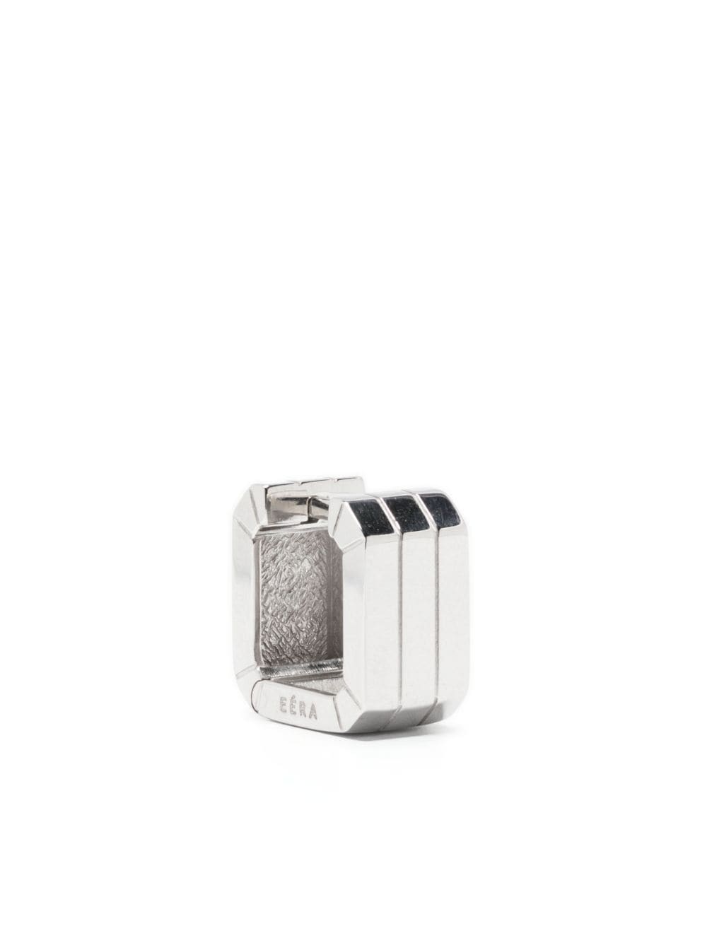 EÉRA 18kt white gold huggie earring - Silver von EÉRA