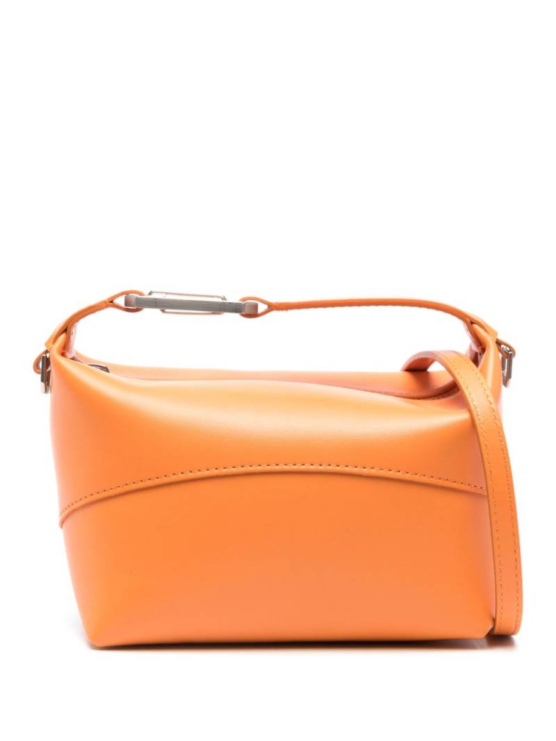 EÉRA Moon logo-engraved leather tote bag - Orange von EÉRA