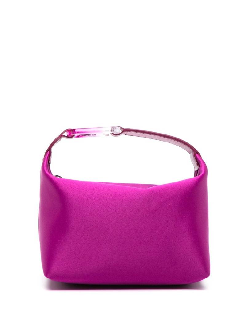 EÉRA Moon satin top-handle bag - Purple von EÉRA