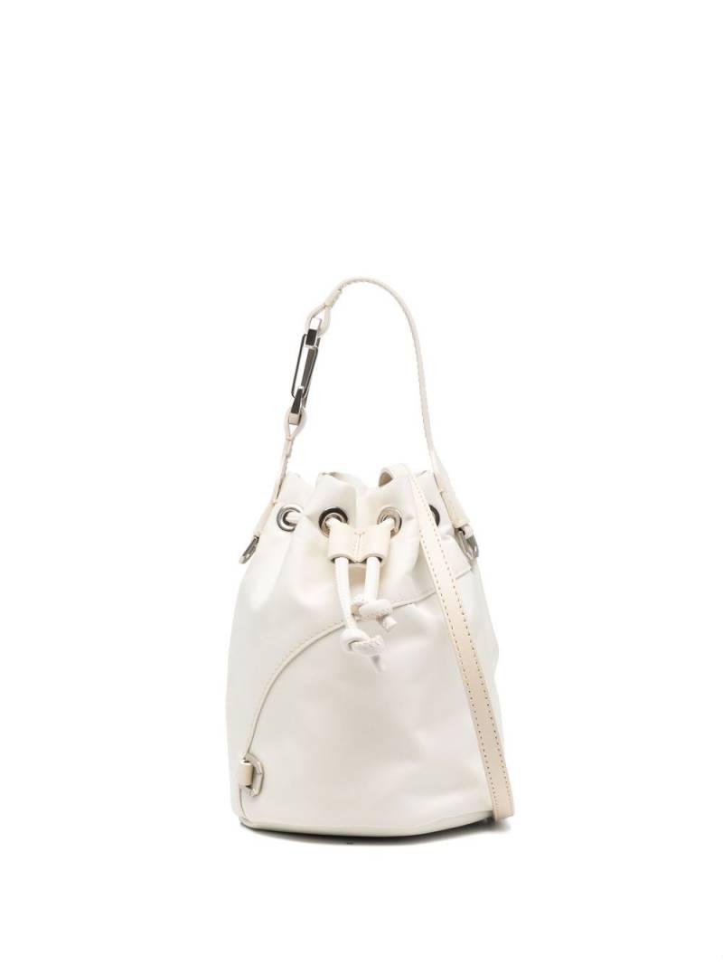 EÉRA faux-leather bucket bag - Neutrals von EÉRA