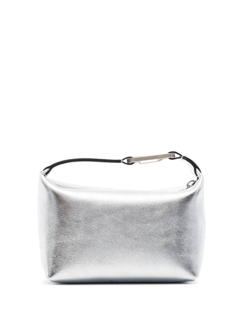 EÉRA mini Moon metallic-leather bag - Silver von EÉRA