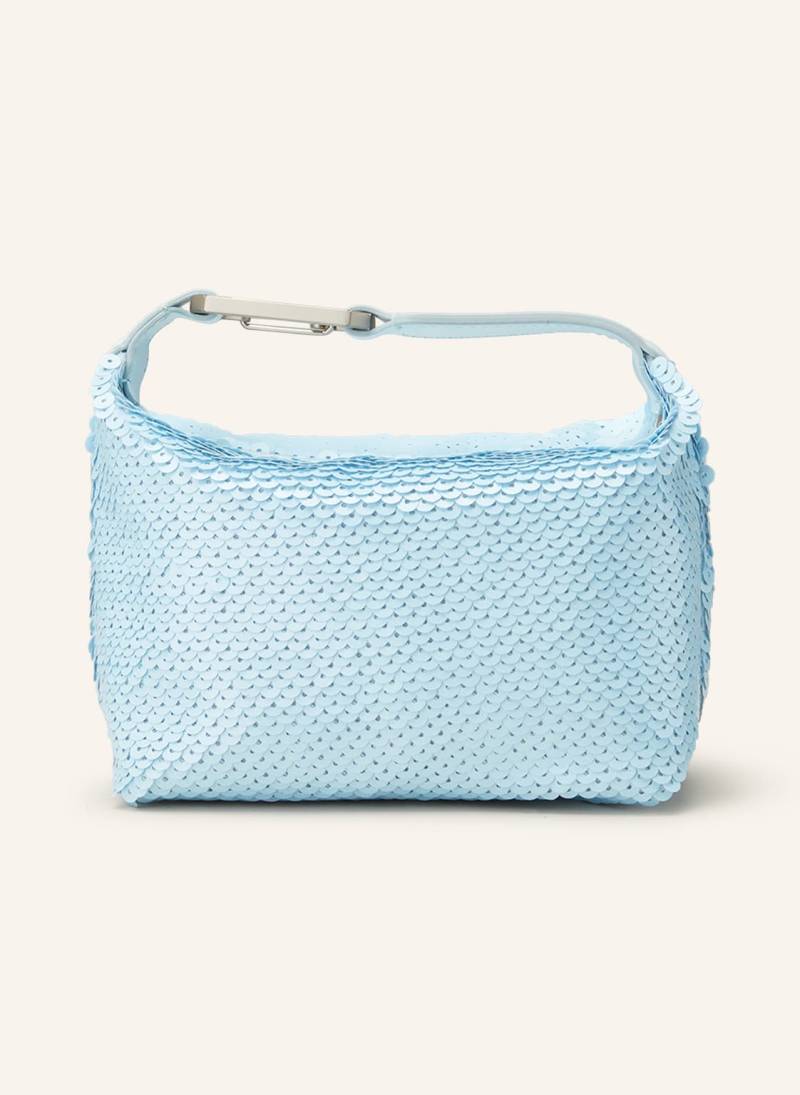 Eéra Handtasche Moonbag Mit Pailletten blau von EÉRA