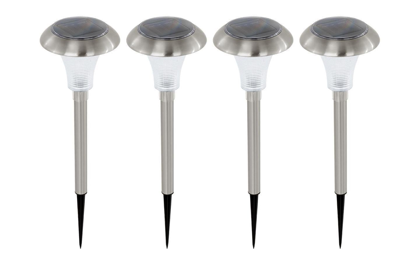 EGLO LED Gartenleuchte »SOLAR Set 4x Leuchten, Edelstahl« EGLO LED Gartenleuchte »SOLAR Set 4x Leuchten, Edelstahl« von EGLO
