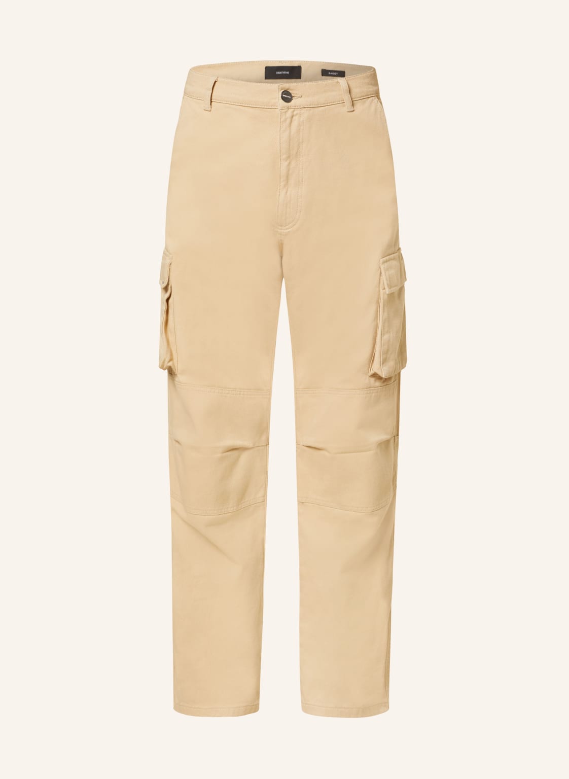 Eightyfive Cargohose Baggy Fit beige