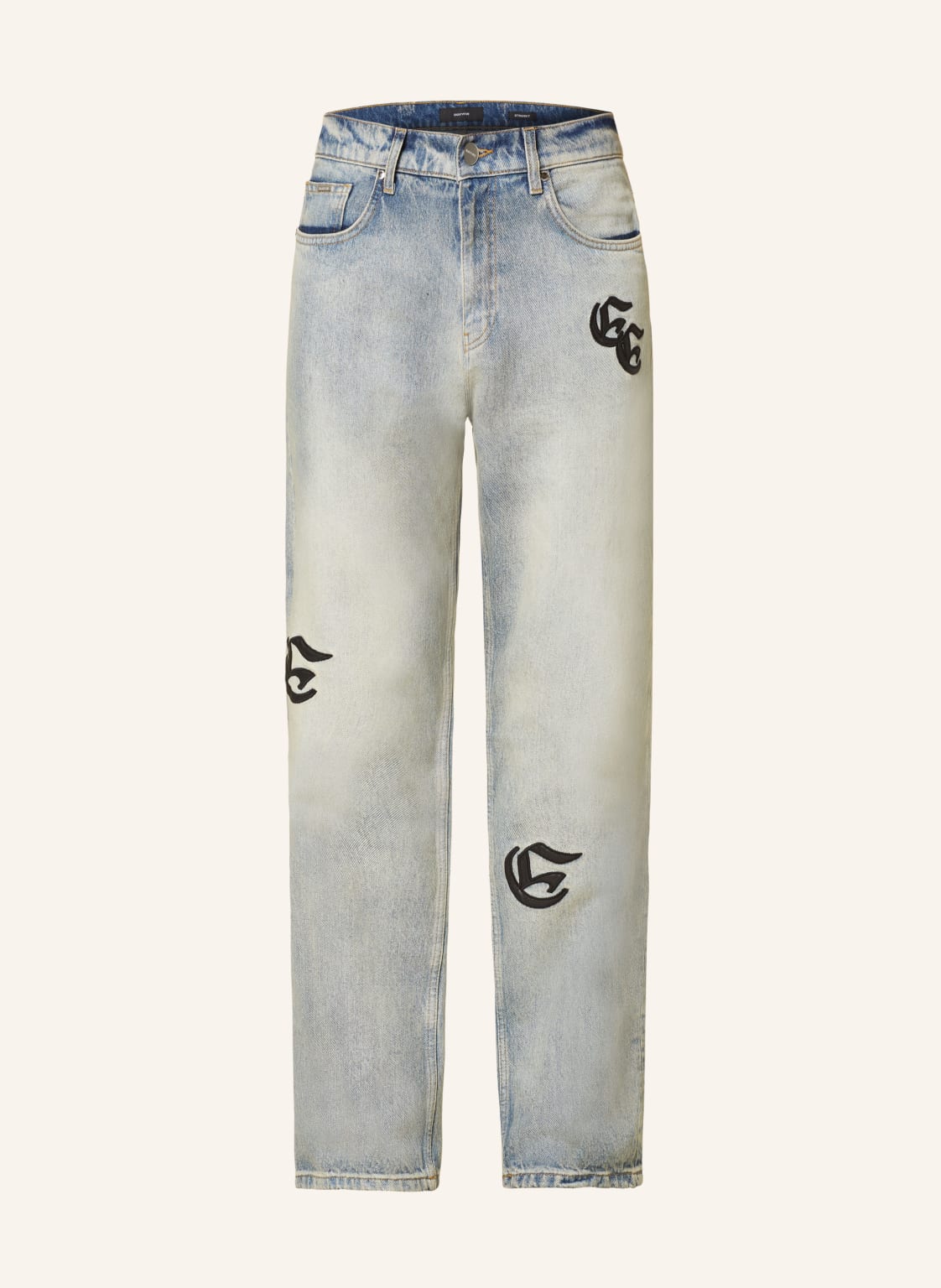 Eightyfive Jeans Straight Fit blau von EIGHTYFIVE