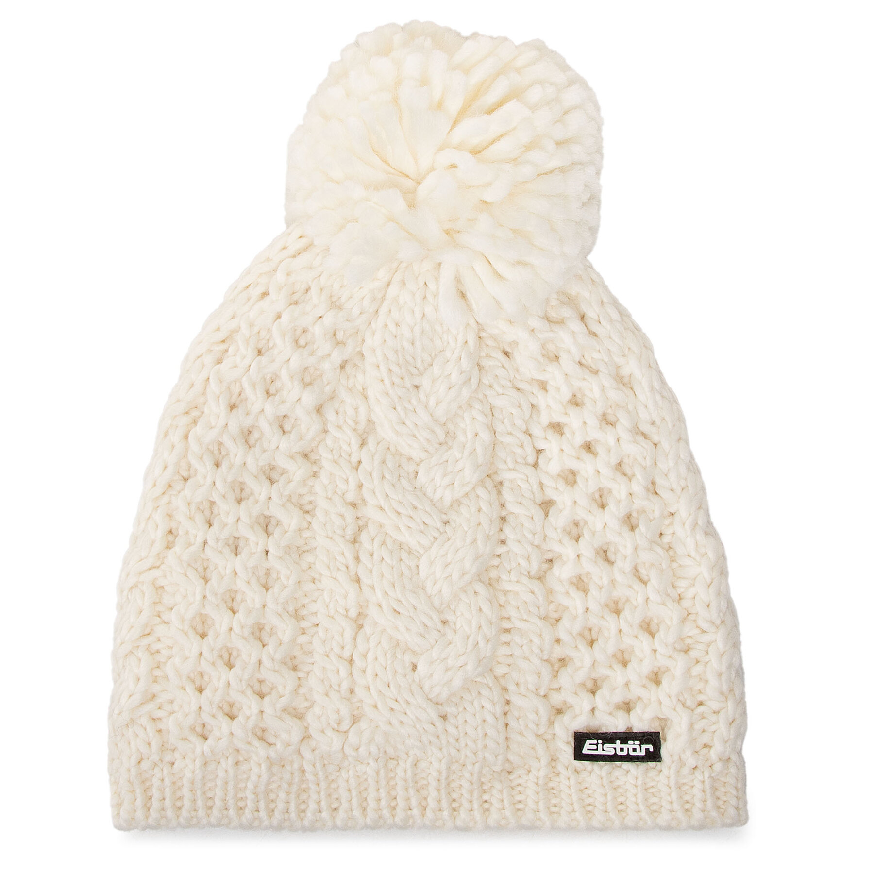 Mütze Eisbär Afra Pompon 75039 MÜ Beige von EISBÄR