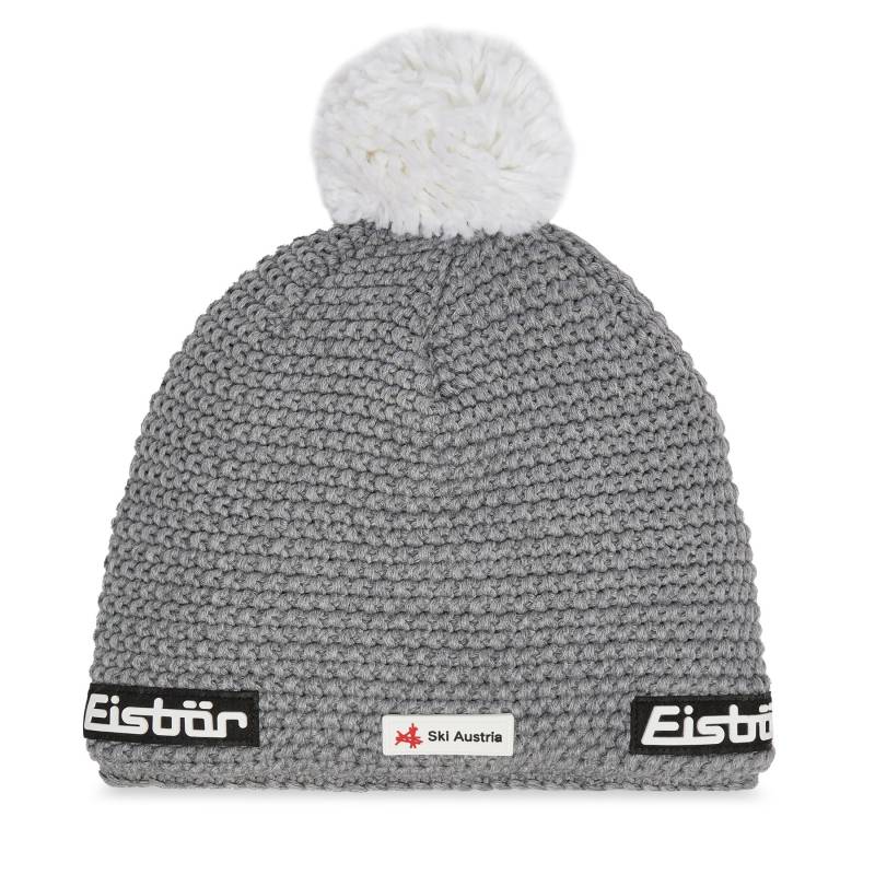 Mütze Eisbär Jamie Pompon Ska 33137 006 Grau von EISBÄR