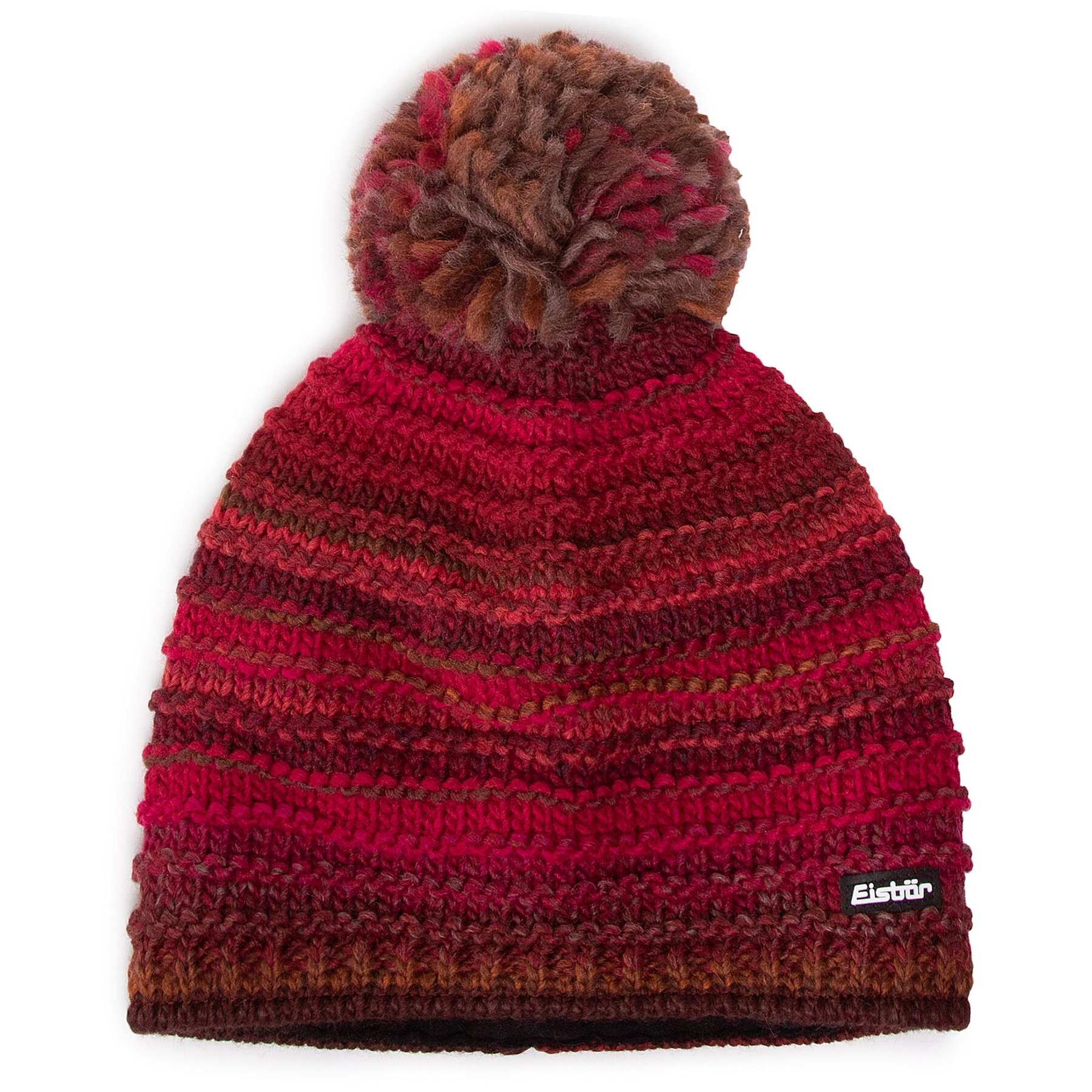 Mütze Eisbär Mikata Pompon MÜ 30619 Rot von EISBÄR