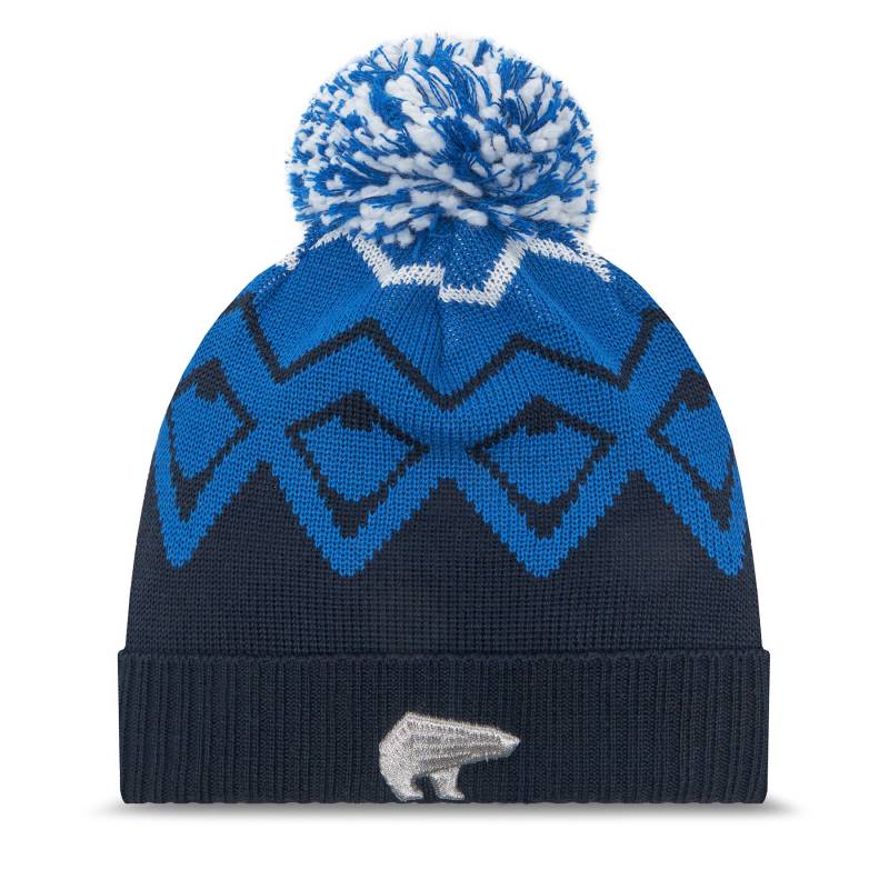 Mütze Eisbär Ziggy Os Pompon Kids 71115 024 Blau von EISBÄR