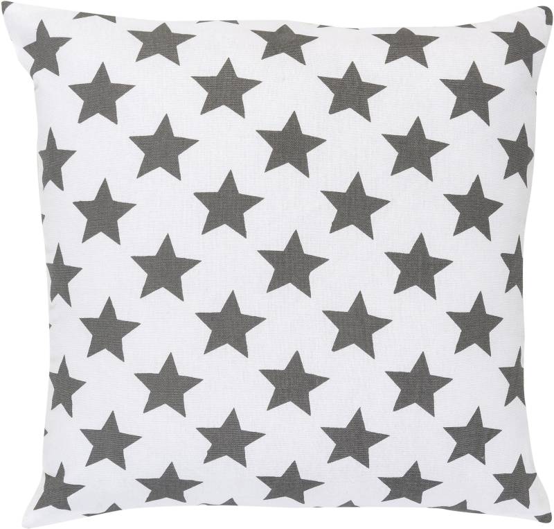 ELBERSDRUCKE Dekokissen »STARS ALLOVER«, Kissenhülle mit Polyesterfüllung mit trendigen Stern-Motiven, 45x45 cm von ELBERSDRUCKE