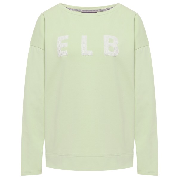 ELBSAND - Women's Alaia Sweatshirt - Pullover Gr M;S;XS grün;weiß von ELBSAND