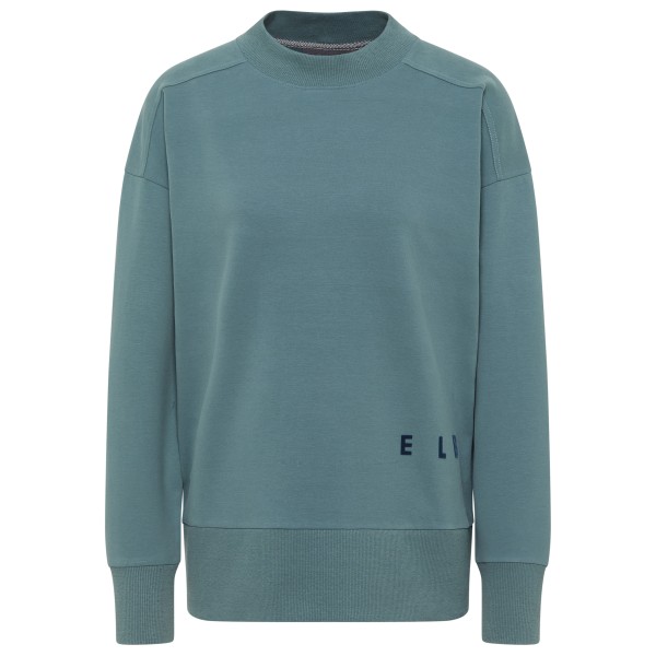 ELBSAND - Women's Enola Sweatshirt - Pullover Gr M;S;XL;XS türkis;weiß von ELBSAND