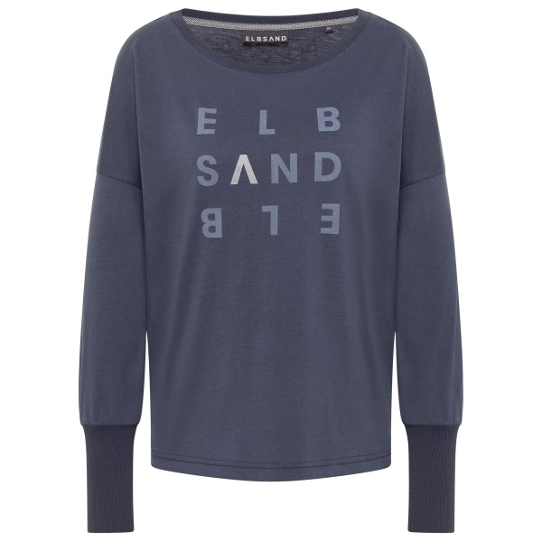 ELBSAND - Women's Ingiara T-Shirt - Longsleeve Gr L blau von ELBSAND