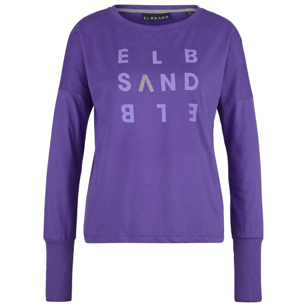 ELBSAND - Women's Ingiara T-Shirt - Longsleeve Gr L lila von ELBSAND