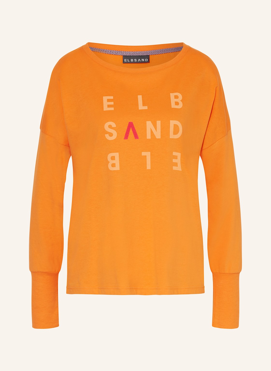 Elbsand Longsleeve Ingiara orange von ELBSAND