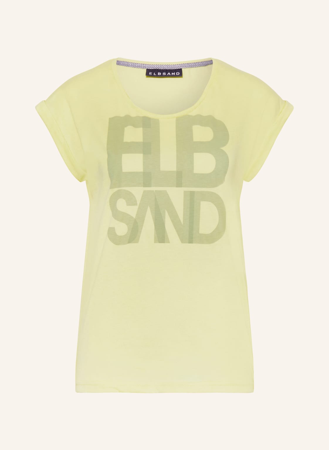 Elbsand T-Shirt Eldis gelb von ELBSAND