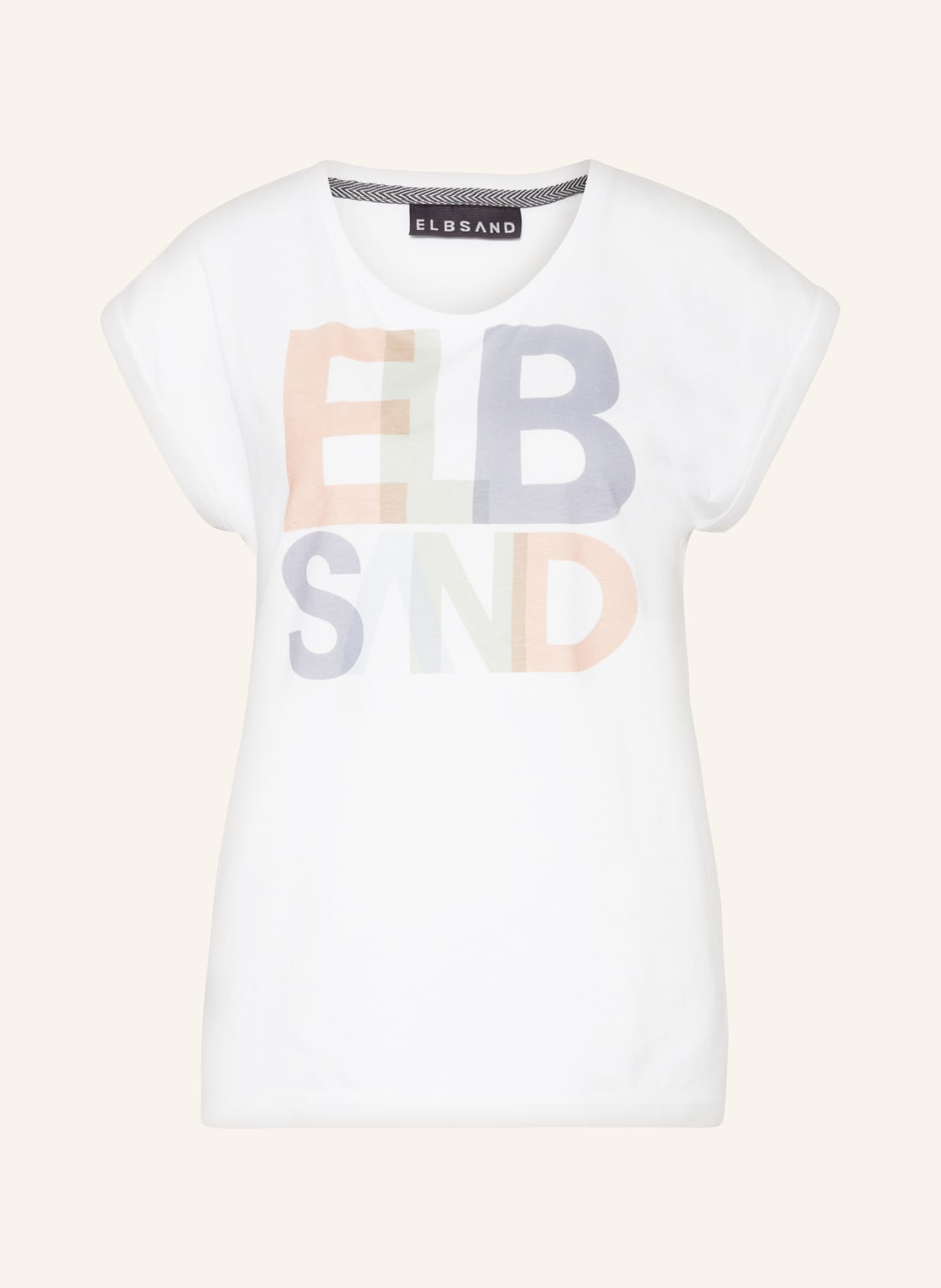 Elbsand T-Shirt Eldis weiss von ELBSAND