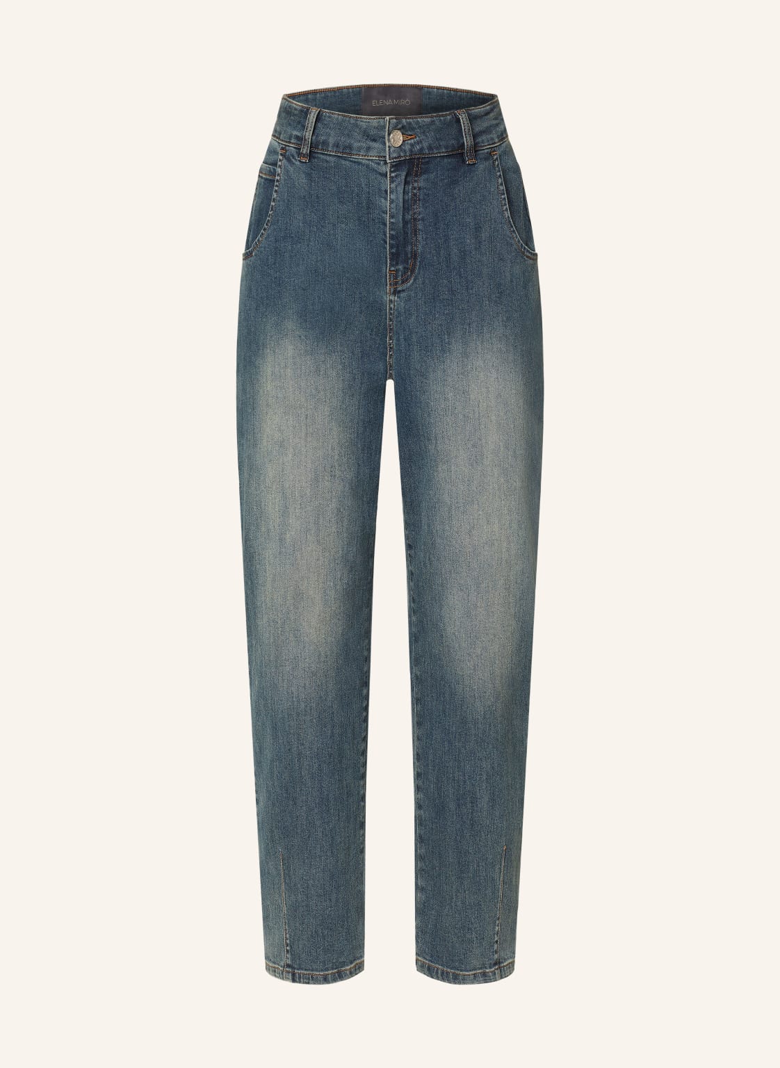 Elena Miro Mom Jeans blau von ELENA MIRO