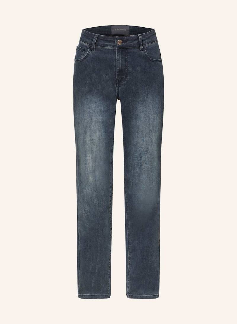 Elena Miro Straight Jeans grau von ELENA MIRO