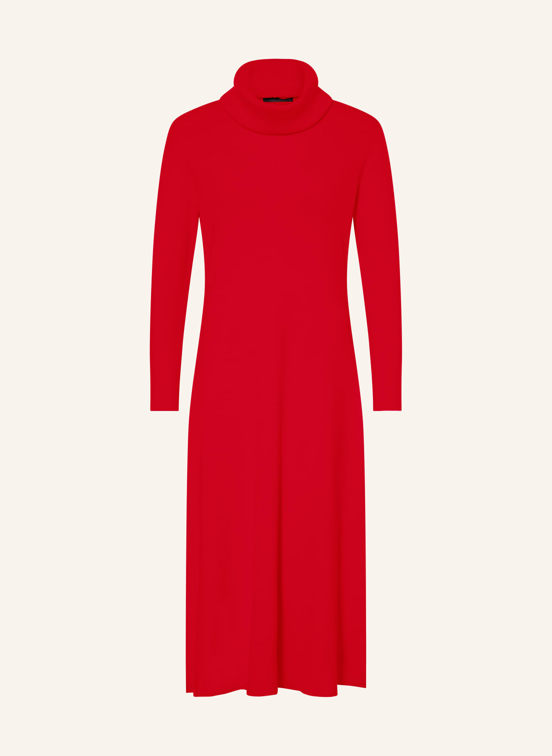 Elena Miro Strickkleid Mit Abnehmbarem Kragen rot Elena Miro Strickkleid Mit Abnehmbarem Kragen rot von ELENA MIRO