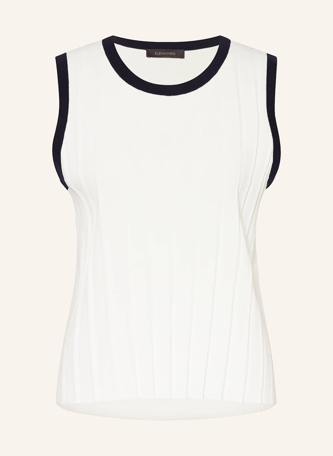 Elena Miro Stricktop weiss Elena Miro Stricktop weiss von ELENA MIRO