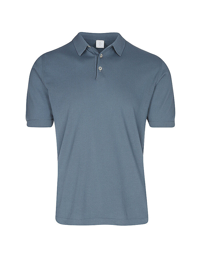 ELEVENTY Poloshirt  blau | L von ELEVENTY