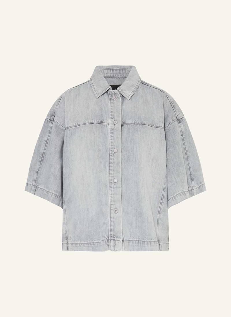 Elias Rumelis Hemdbluse Hilli In Jeansoptik grau von ELIAS RUMELIS