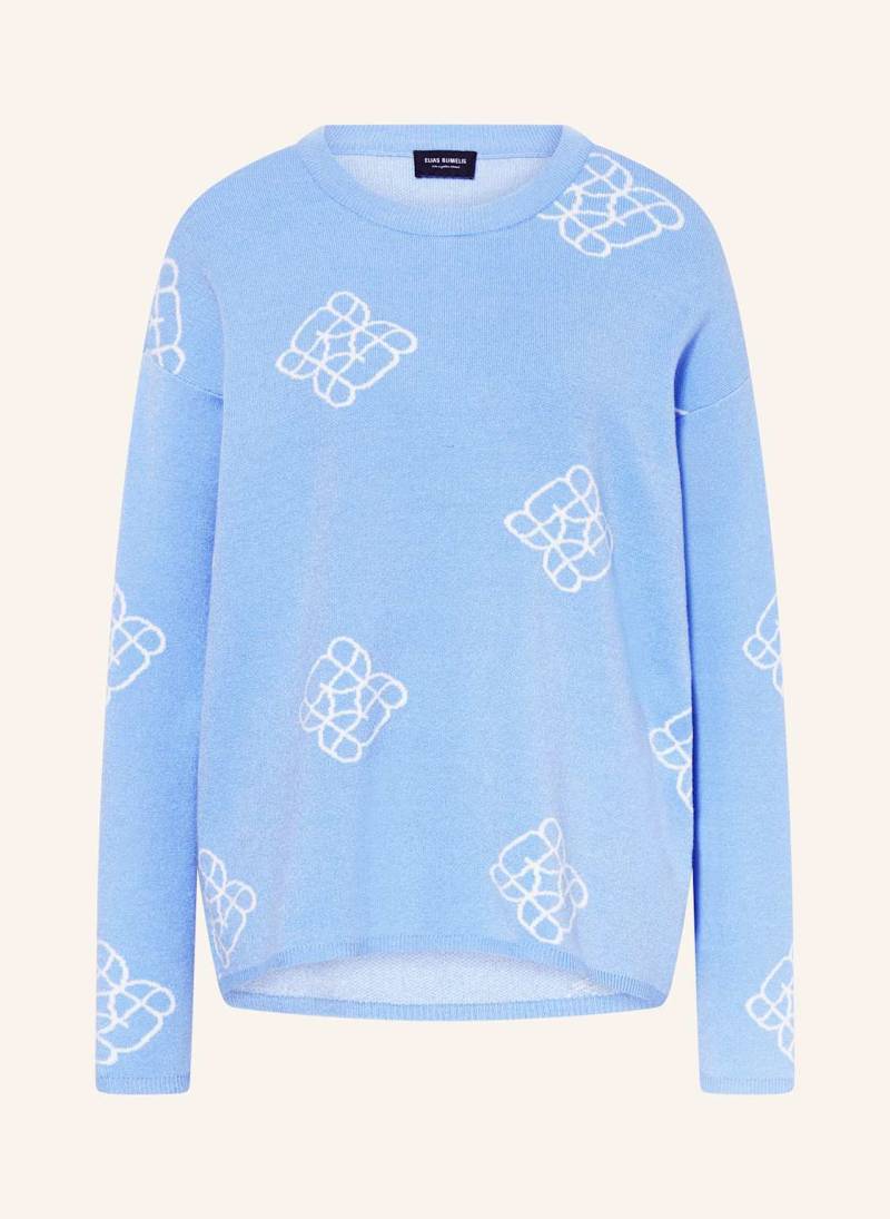 Elias Rumelis Oversized-Pullover Renate blau von ELIAS RUMELIS