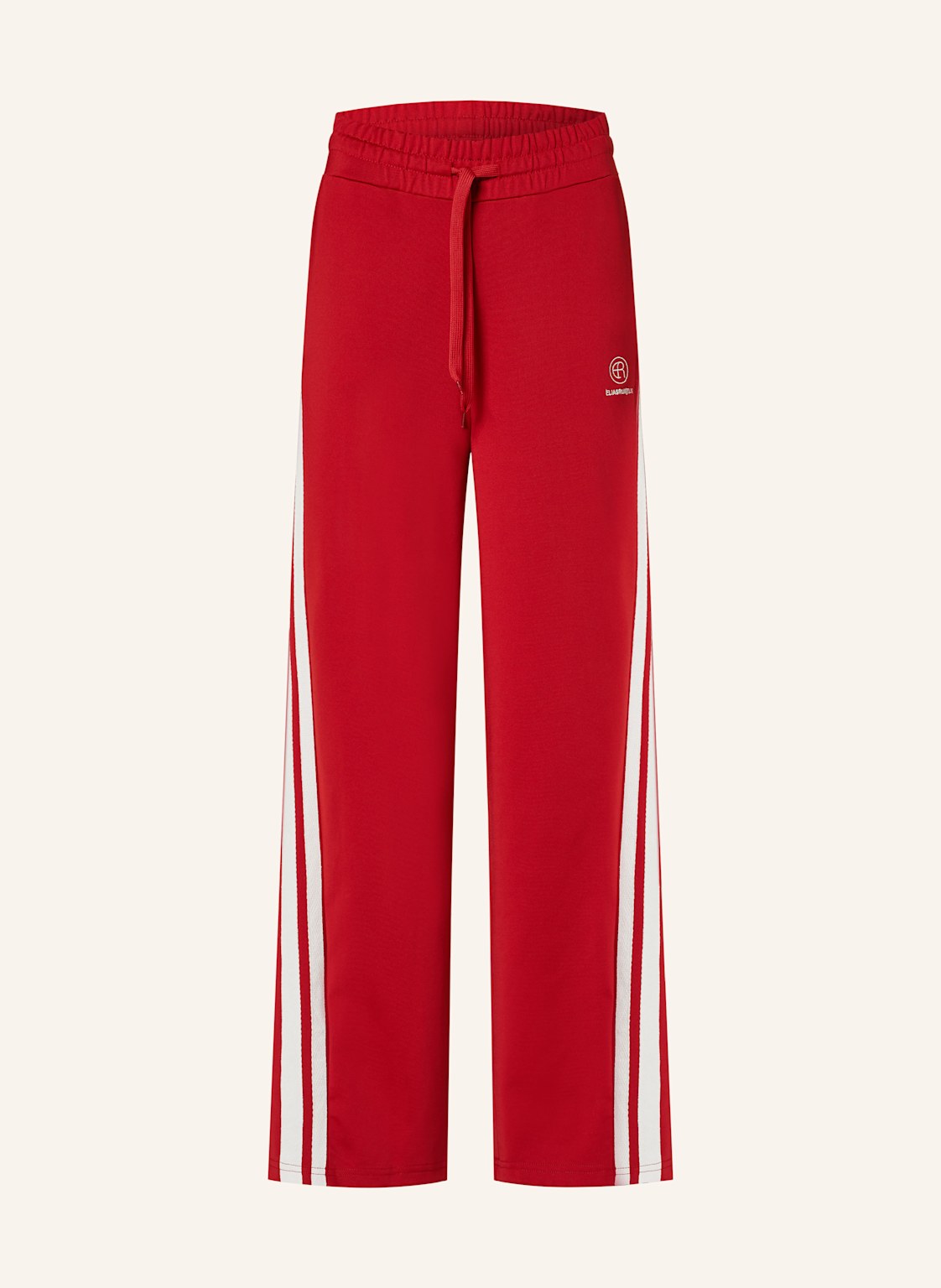 Elias Rumelis Sweatpants Erpenni Mit Galonstreifen rot von ELIAS RUMELIS