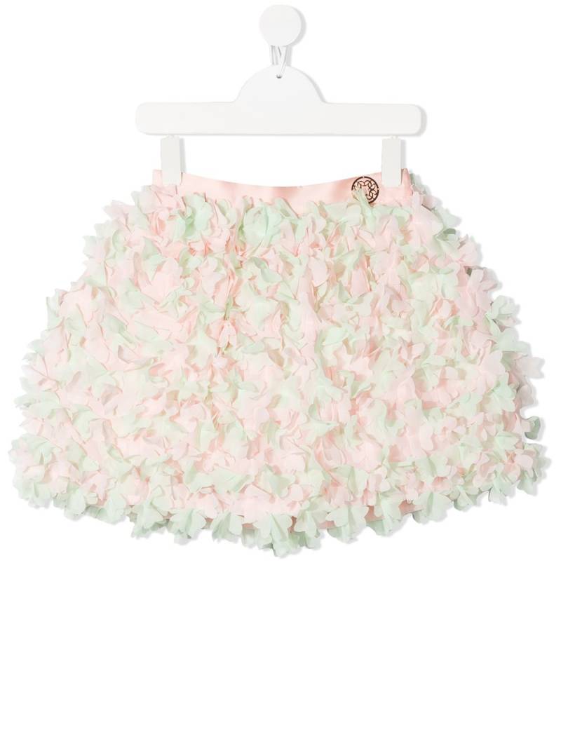 ELIE SAAB JUNIOR ruffled mini skirt - Pink von ELIE SAAB JUNIOR